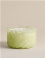 Bamboo & Orris Confetti Glass 3 Wick Candle