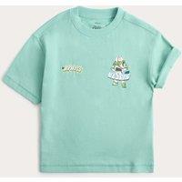 M&S Toy Story Buzz Lightyear T-Shirt (2-8 Yrs) Aqua Mix