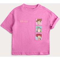 M&S Toy Story T-Shirt (2-8 Yrs) Pink Mix
