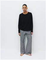 Pure Cotton Printed Long Sleeve Pyjama Set