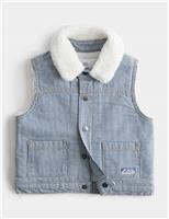 Pure Cotton Gilet (0-6 Yrs)