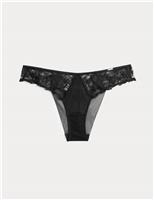 Autograph Savannah Lace Miami Knickers Medium Brown