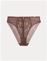 Autograph Savannah High Waisted High Leg Knickers Medium Brown