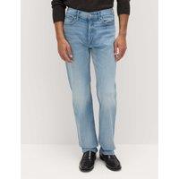 M&S Straight Fit Stretch Jeans Blue Blue