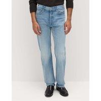 M&S Straight Fit Stretch Jeans Blue Blue