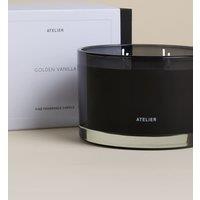Atelier Golden Vanilla 4 Wick Candle Black Mix