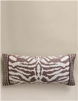 Pure Cotton Abstract Embroidered Cushion