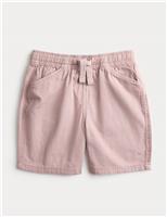 Pure Cotton Textured Shorts (2-8 Yrs)