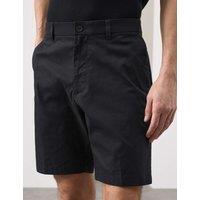 Autograph Regular Fit Super Lightweight Chino Shorts Black Mix