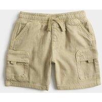 M&S Cotton Rich Cargo Shorts (2-8 Yrs) Green