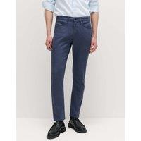 M&S Slim Fit Stretch Jeans Air Force Blue