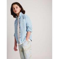 M&S Pure Cotton Denim Shirt (6-16 Yrs) Powder Blue
