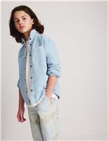 Pure Cotton Denim Shirt (6-16 Yrs)