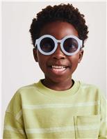 Pure Cotton Striped Textured T-Shirt (2-8 Yrs)