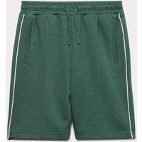 M&S Cotton Rich Jersey Shorts (6-16 Yrs) Green
