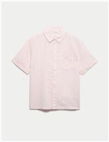 Cotton Rich Striped Shirt (6-16 Yrs)