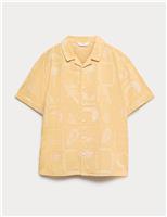 Pure Cotton Printed Shirt (6-16 Yrs)