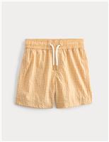 Gingham Seersucker Swim Shorts (2-8 Yrs)