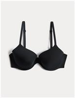 Body by M&S Body Invisibles Padded Wired Demi Cup Bra (A-E) Ivory