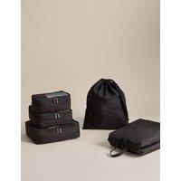 M&S Set of 5 Packing Cubes Black