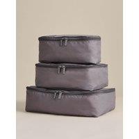 M&S Set of 3 Packing Cubes Charcoal