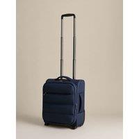 M&S Geneva 2 Wheel Soft Underseat Case Navy