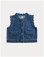 Denim Gilet (0-3 Yrs)