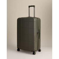 M&S Stockholm 4 Wheel Hard Shell Large Suitcase Khaki