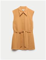 JAEGER Herringbone Top Gold