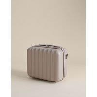 M&S Mykonos Hard Shell Vanity Case Neutral