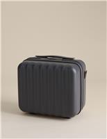 M&S Mykonos Hard Shell Vanity Case Charcoal