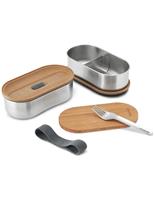 Set of 2 Stainless Steel Bento Boxes