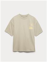 Pure Cotton Graphic T-Shirt (6-16 Yrs)