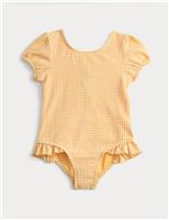 Gingham Swimsuit (2-8 Yrs)