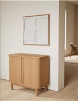 Fluted Compact 2 Door Sideboard