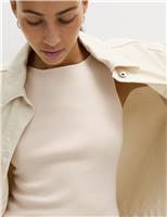 Crew Neck Slim Fit Knitted Vest