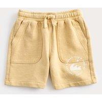 M&S Pure Cotton Jersey Summer Club Shorts (2-8 Yrs) Yellow