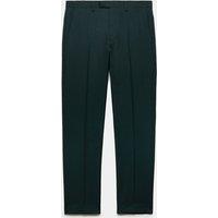 M&S Slim Fit Stretch Ultimate Suit Trousers Dark Evergreen