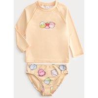M&S 2 Piece Squishmallows Swim Set (5-10 Yrs) Yellow
