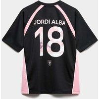 M&S InterMiami Jordi Alba Football T-Shirt (6-16 Yrs) Black