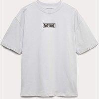 M&S Pure Cotton Fortnite Graphic T-Shirt (6-16 Yrs) Grey