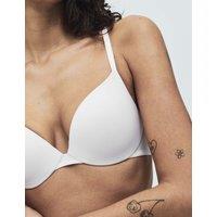 Body by M&S Body Invisibles Wired Push Up Plunge Bra A-E White