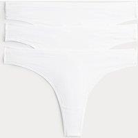 Body by M&S 3pk Flexifit Modal Thongs White