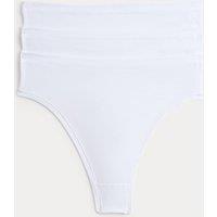Body by M&S 3pk Flexifit Modal High Waisted Thongs White