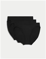 Body by M&S 3pk Flexifit Modal High Leg Knickers Sugar Plum