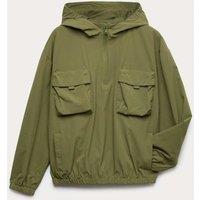 M&S Lightweight Overhead Tech Jacket (6-16 Yrs) Khaki