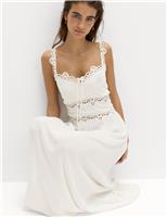 Tie Front Maxi Beach Dress