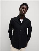 M&S Pure Cotton Ultimate Oxford Shirt Rust