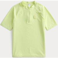 M&S Plain Rash Vest (6-16 Yrs) Lime