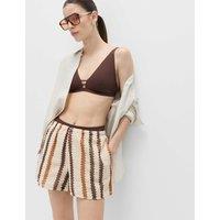 M&S Sculpt Plunge V-Neck Bikini Top Peat